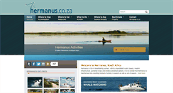 Desktop Screenshot of hermanus.co.za